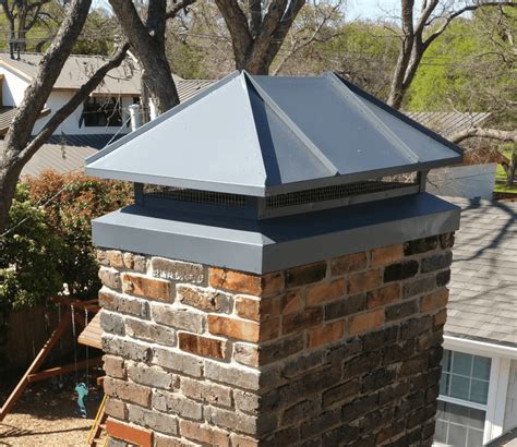 sheet metal chimney crown|best mortar for chimney crown.